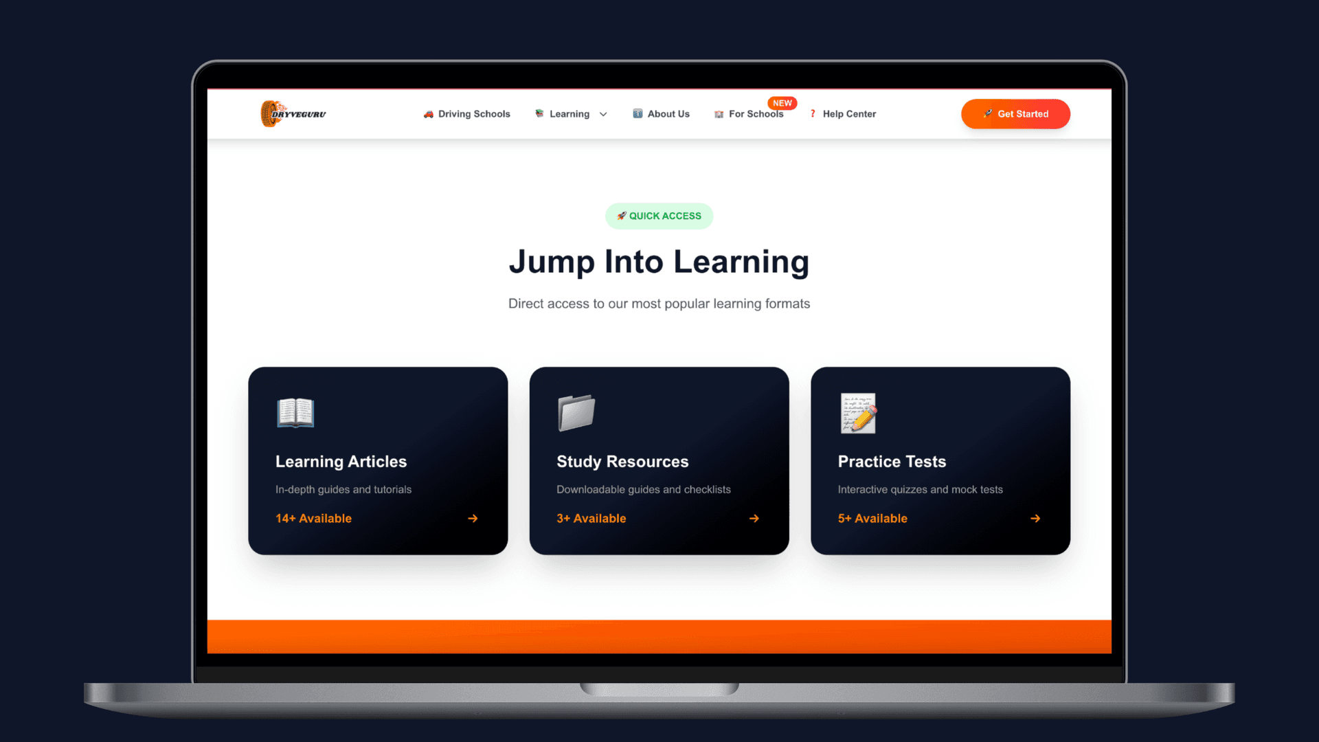 DryveGuru educational hub