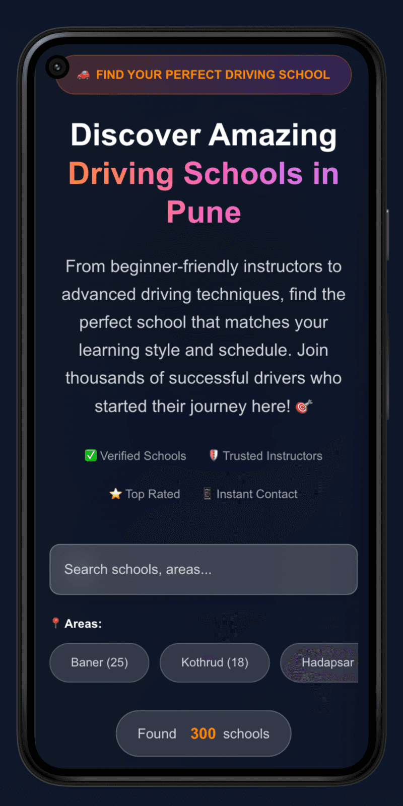 DryveGuru mobile experience
